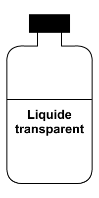 liquide transparent